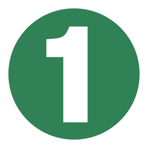 number-1-green