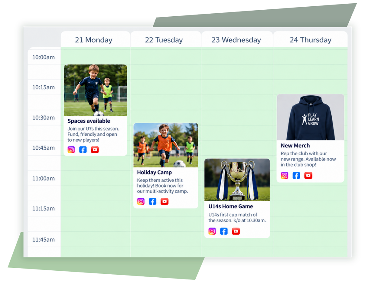 Social Media - Plan ahead insted of playing catchup Plan ahead instead of playing catchup